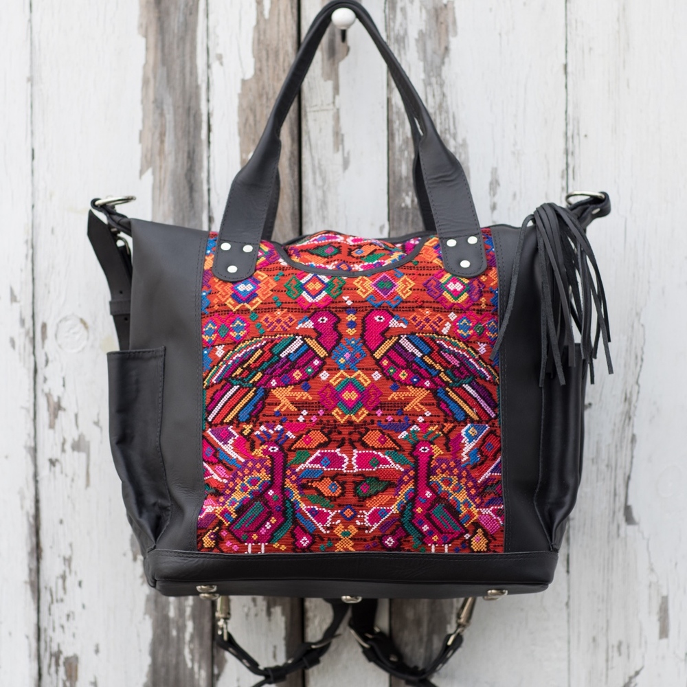 🧚🏻‍♀️2 x HP🧚🏻‍♀️Huipil CDB  day bag backpack